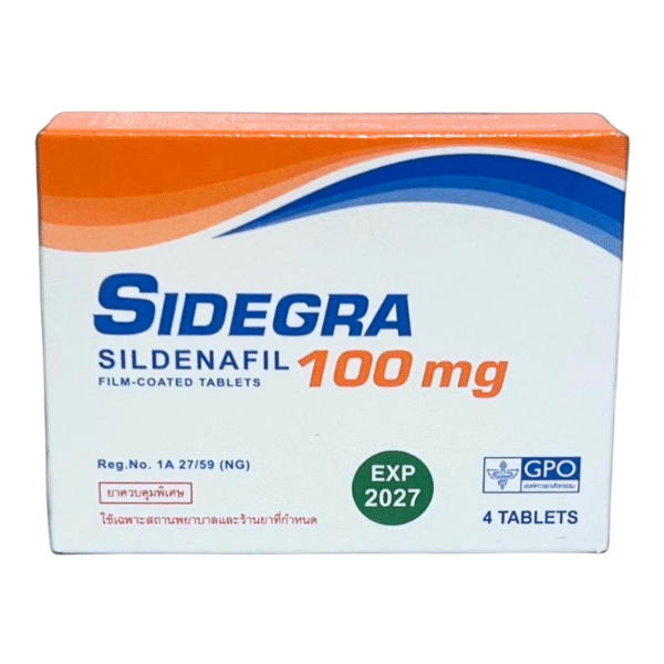 Sidegra 胶囊（西地那非 50 mg)🇹🇭