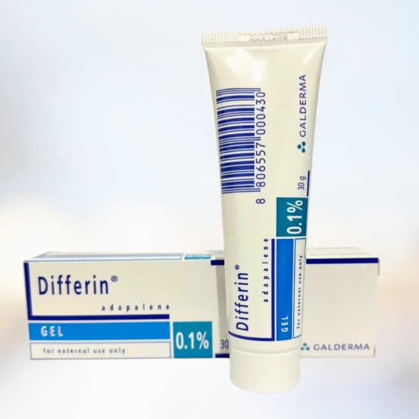 Differin Gel 0.1% 🇹🇭迪芙文凝胶可治疗痤疮和发炎的痤疮。